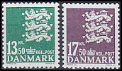 Danmark AFA 1490 - 91<br>Postfrisk